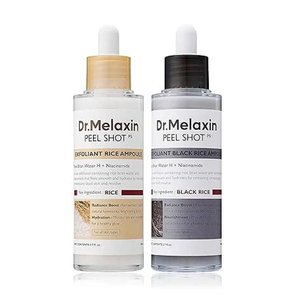 Dr. Melaxin Rice Exfoliating Serum Facial Moisturizing Soften Serum Blackhead Removal Hydrating Pore Shrinking Korean Skin Care