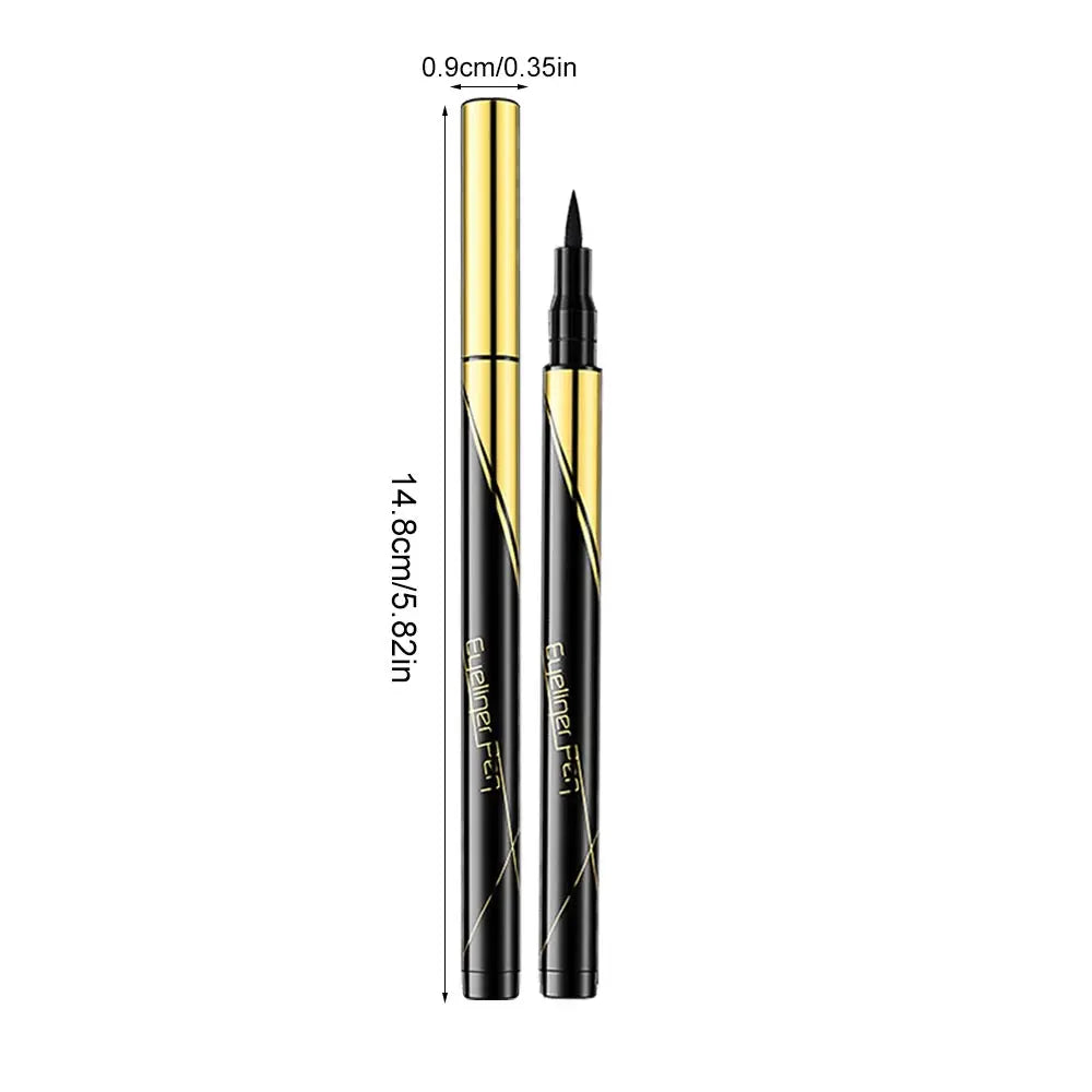 Eyeliner Pencil Makeup Long Lasting Smooth Matte Eye Liner Waterproof Anti Smudge Liquid Eyeliner Pen Eyes Cosmetics