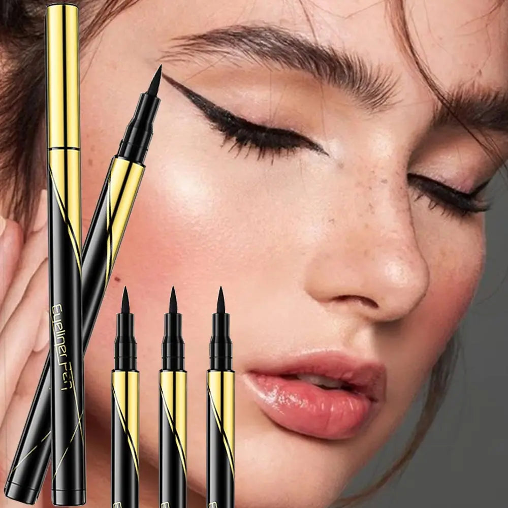 Eyeliner Pencil Makeup Long Lasting Smooth Matte Eye Liner Waterproof Anti Smudge Liquid Eyeliner Pen Eyes Cosmetics
